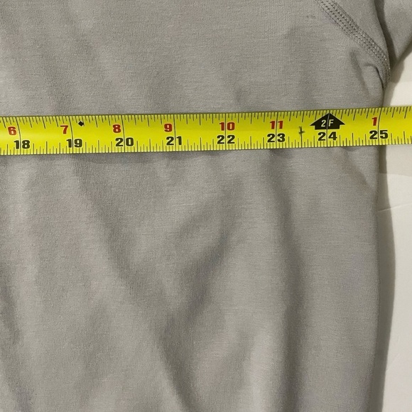 BYLT Premium Basics Men’s 2XL Long Sleeve Drop-Cut Gray T-Shirt - Picture 5 of 6